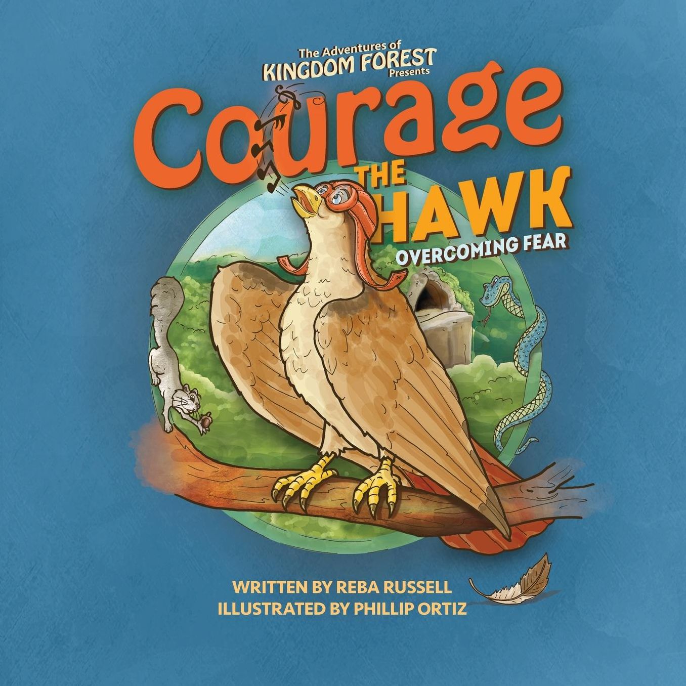Courage The Hawk: Overcoming Fear