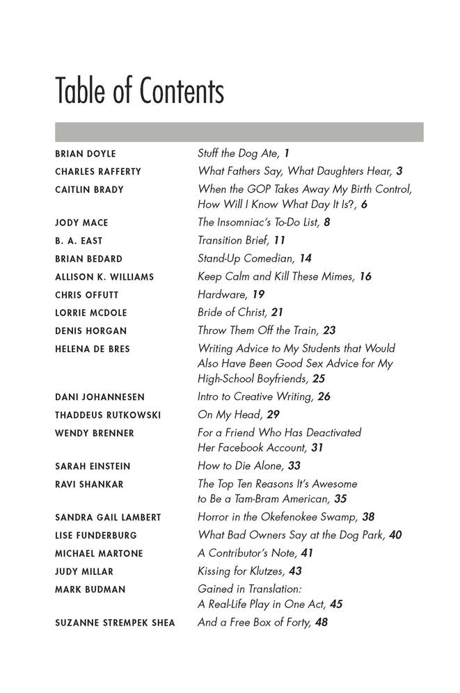 Flash Nonfiction Funny: 71 Very Humorous, Very True, Very Short Stories