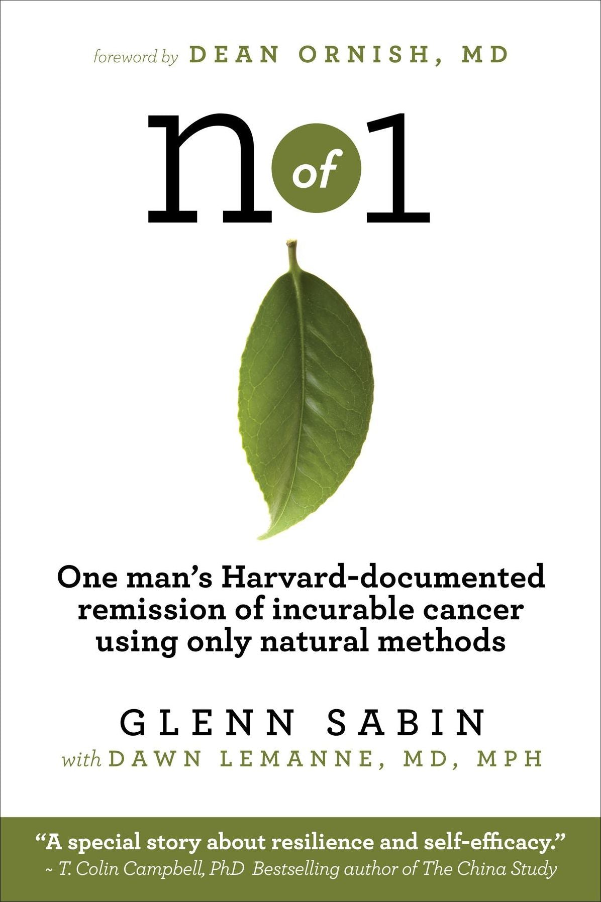n of 1: One man's Harvard-documented remission of incurable cancer using only natural methods