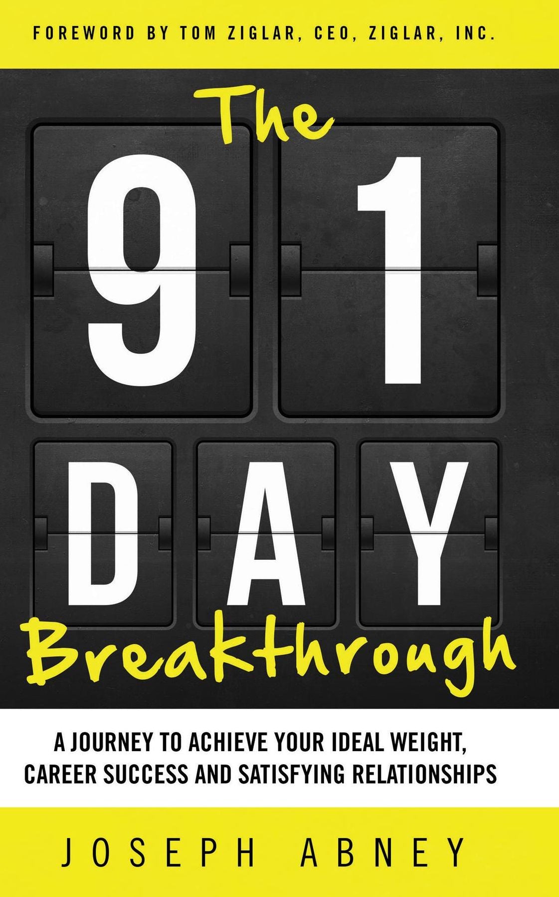 The 91-Day Breakthrough: A Journey to Achieve Your Ideal Weight, Career Success and Satisfying Relationships