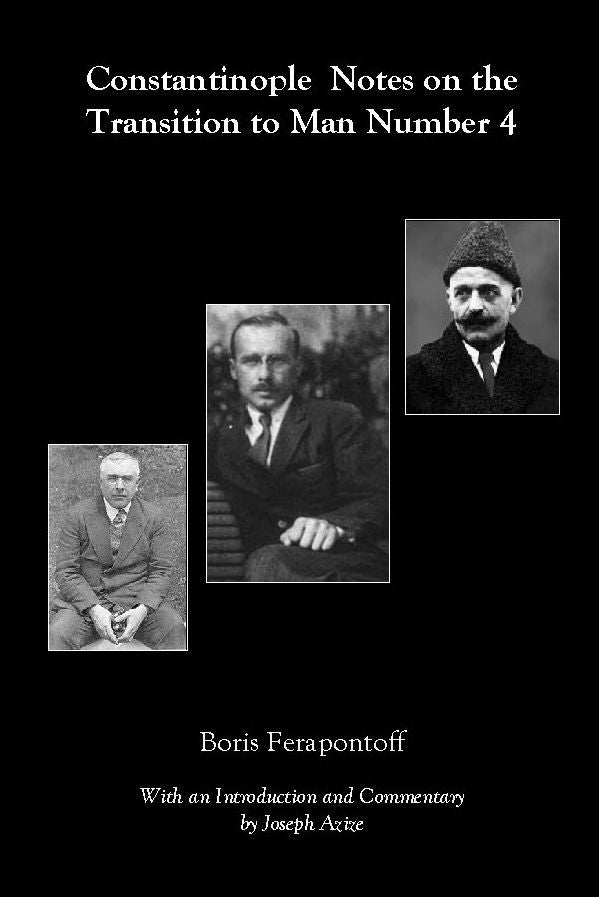 Constantinople Notes on the Transition To Man 4