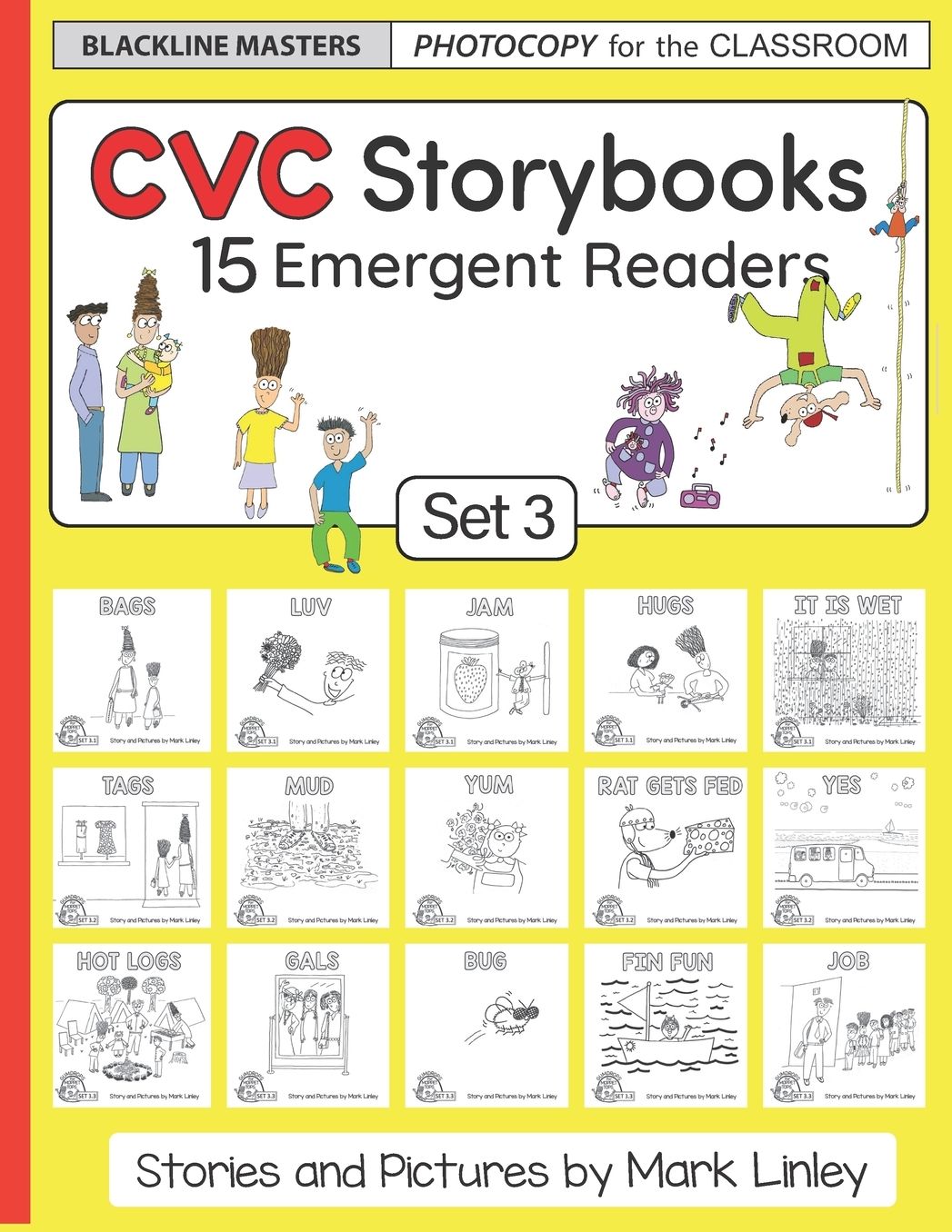 CVC Storybooks: Set 3