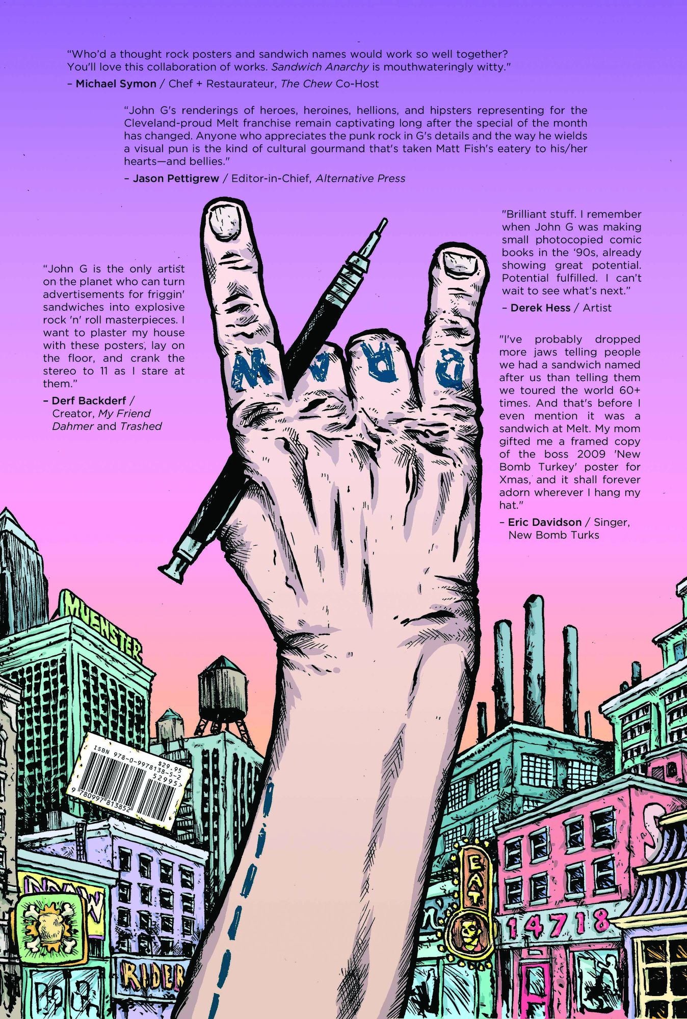 Sandwich Anarchy: The Cult Culinary Posters of Melt Bar & Grilled