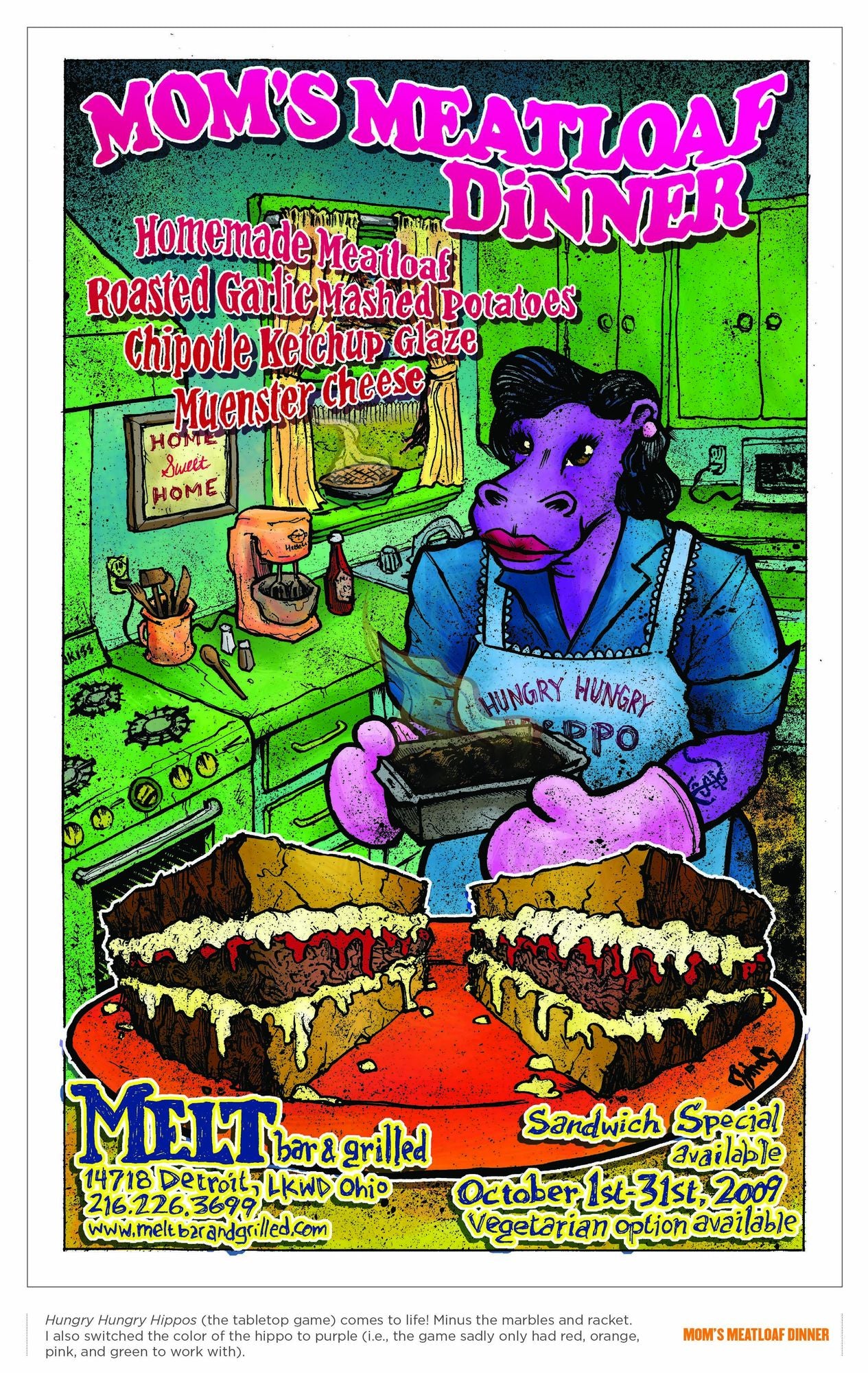 Sandwich Anarchy: The Cult Culinary Posters of Melt Bar & Grilled