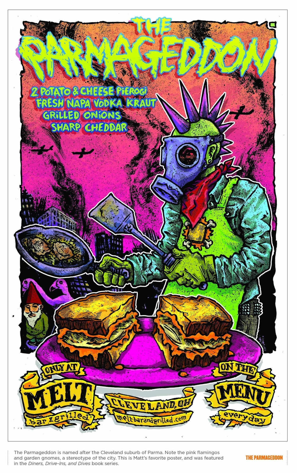 Sandwich Anarchy: The Cult Culinary Posters of Melt Bar & Grilled