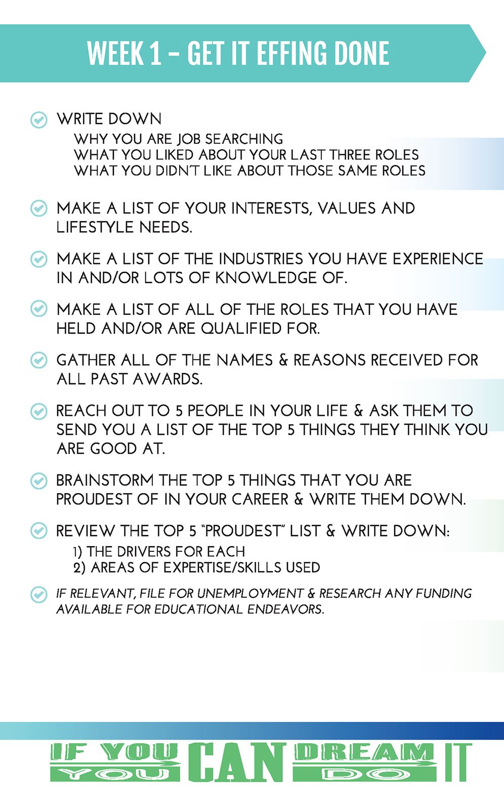 Don't Eff Up Your Job Search: Strategic Daily Plan to Drive Success