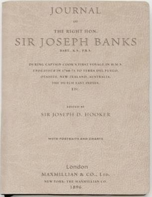 Journal of Sir Joseph Banks: Tan Lined Journal
