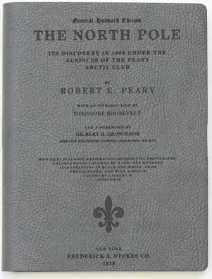 The North Pole: Dark Grey Lined Journal