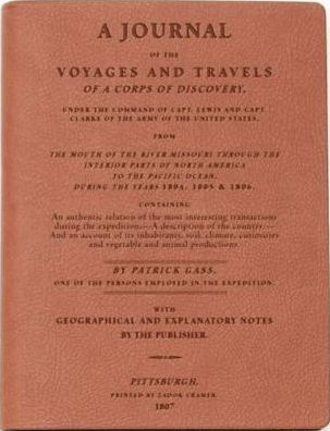 A Journal of the Corp of Discovery: Cognac Lined Journal