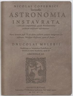 Astronomia by Nicolai Copernicus: Dove Lined Journal