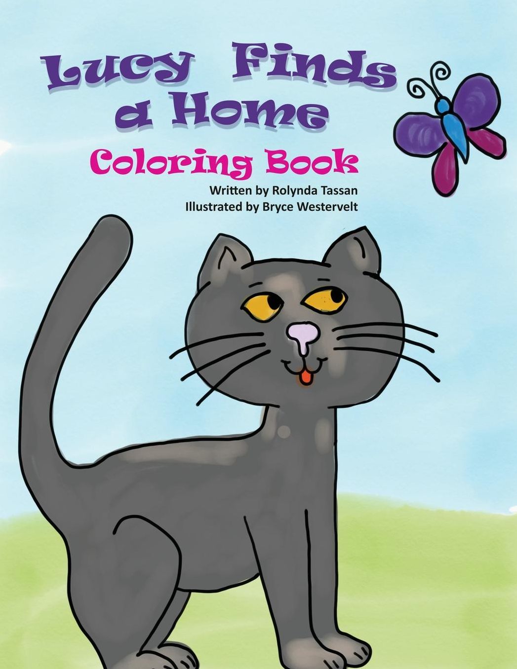 Lucy Finds a Home Coloring Book