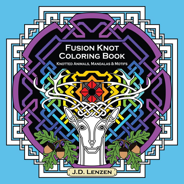 Fusion Knot Coloring Book: Knotted Animals, Mandalas & Motifs