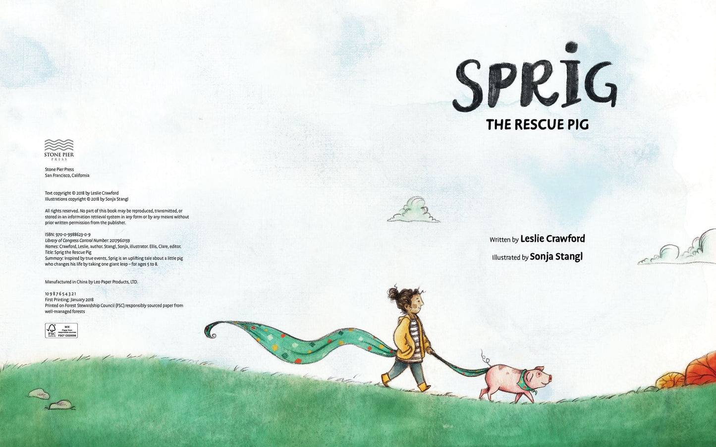 Sprig the Rescue Pig