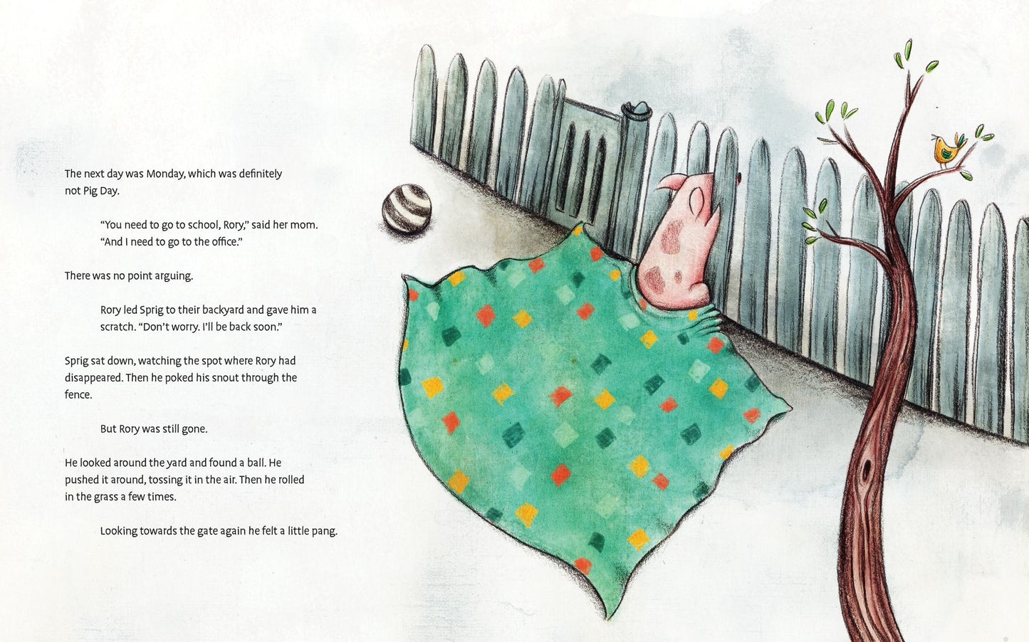 Sprig the Rescue Pig