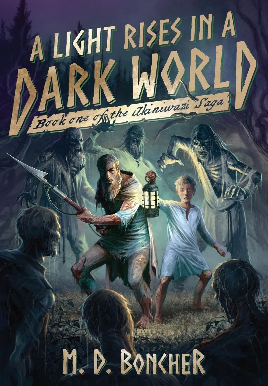 A Light Rises in a Dark World: Book One of the Akiniwazi Saga