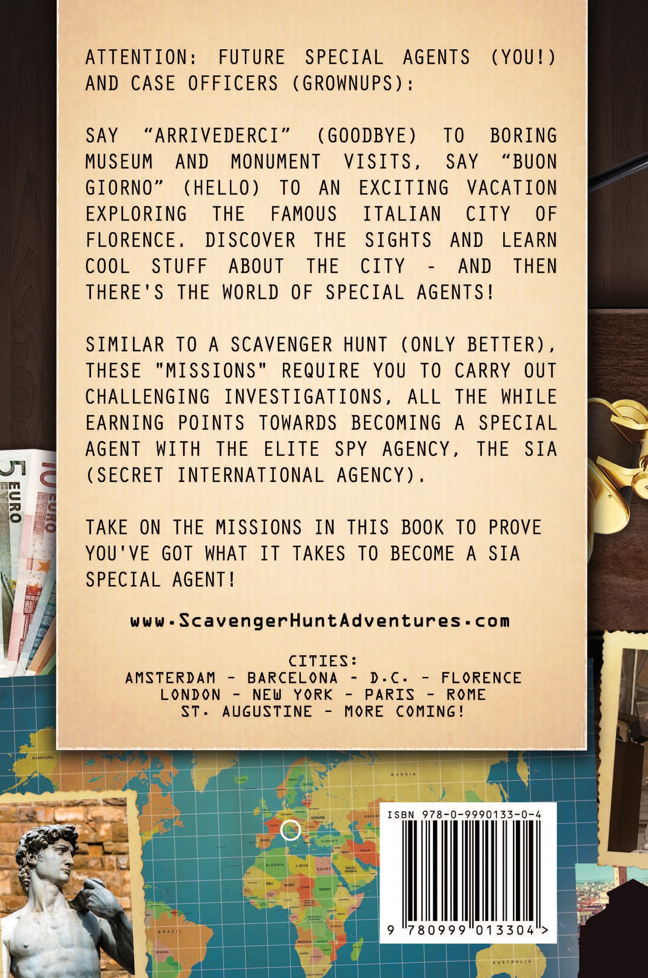 Mission Florence: A Scavenger Hunt Adventure (Travel Book For Kids)