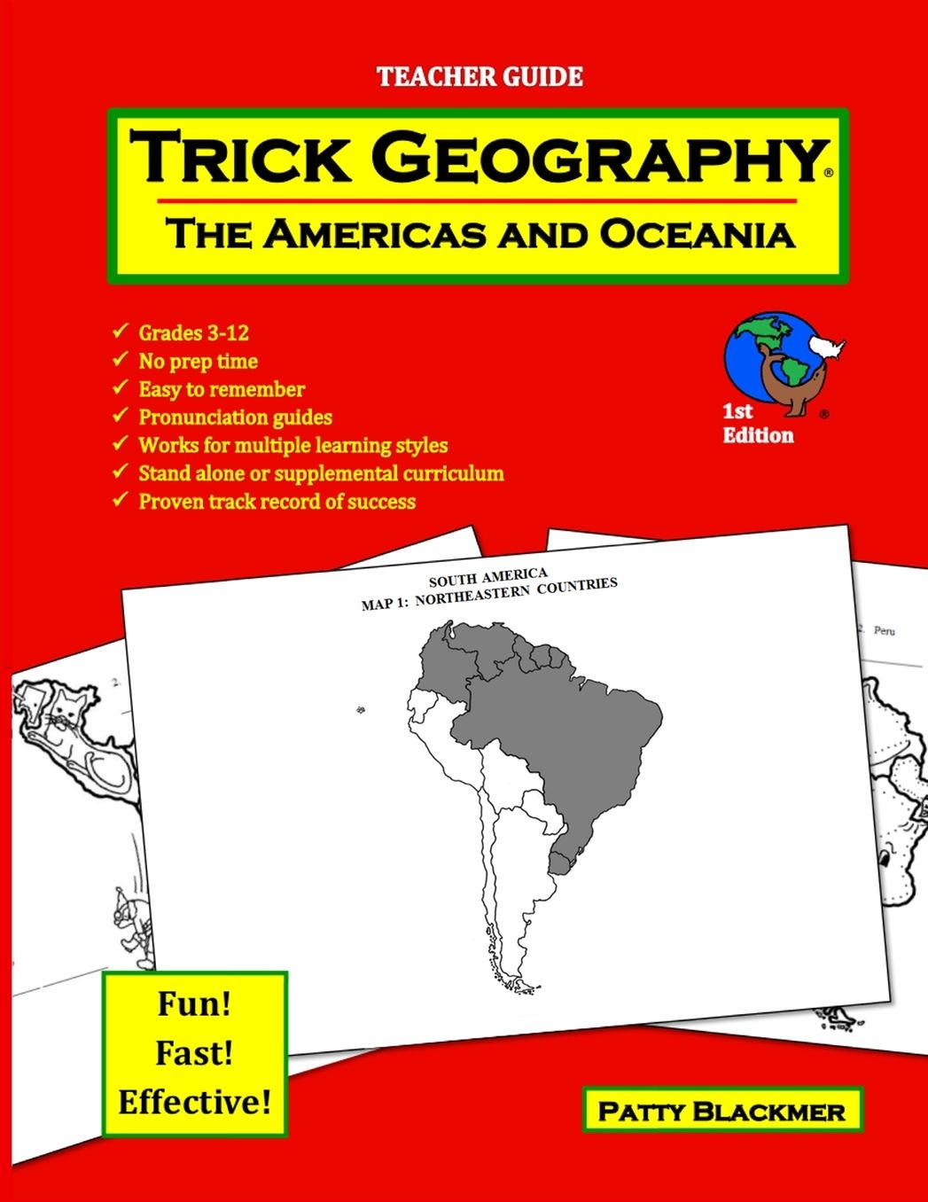 Trick Geography: The Americas and Oceania--Teacher Guide: Making things what they're not so you remember what they are!