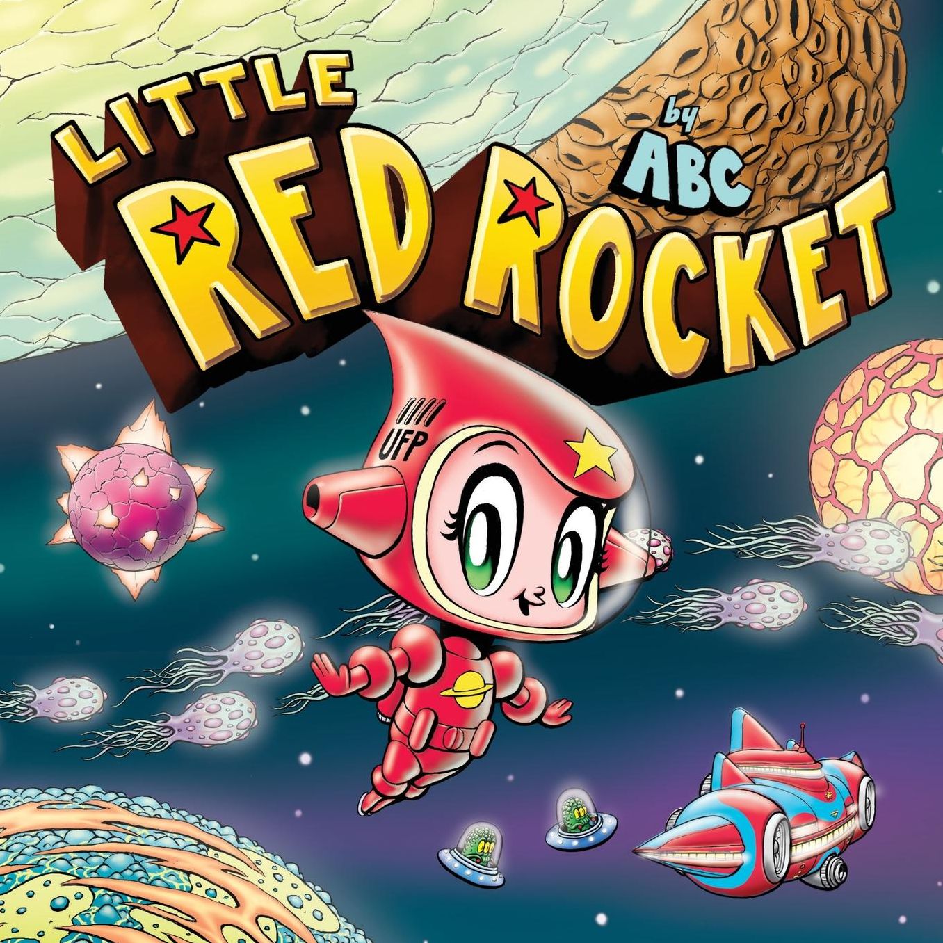 Little Red Rocket: kids picture book 4-8 girls