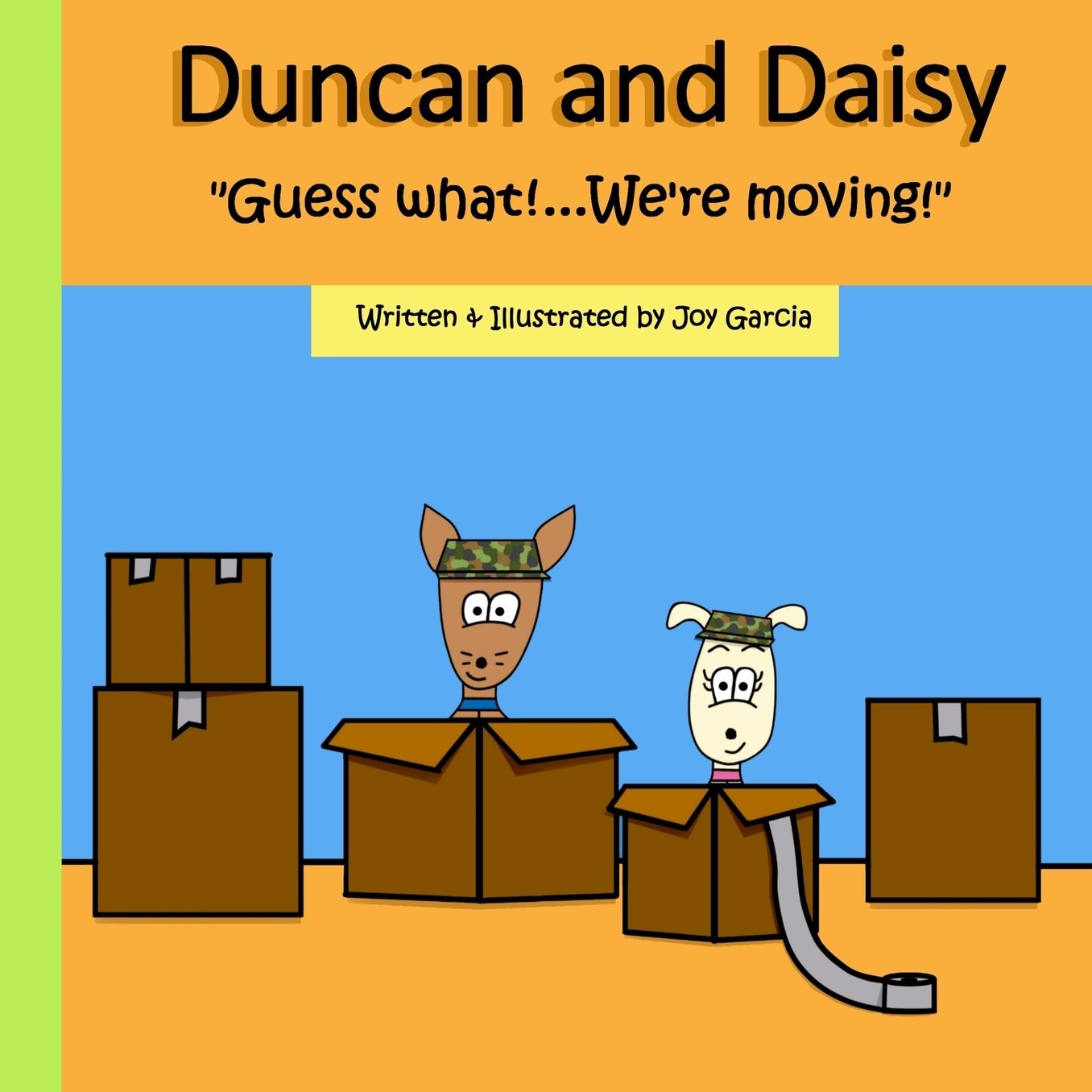 Duncan and Daisy: "Guess what?...We're moving!"