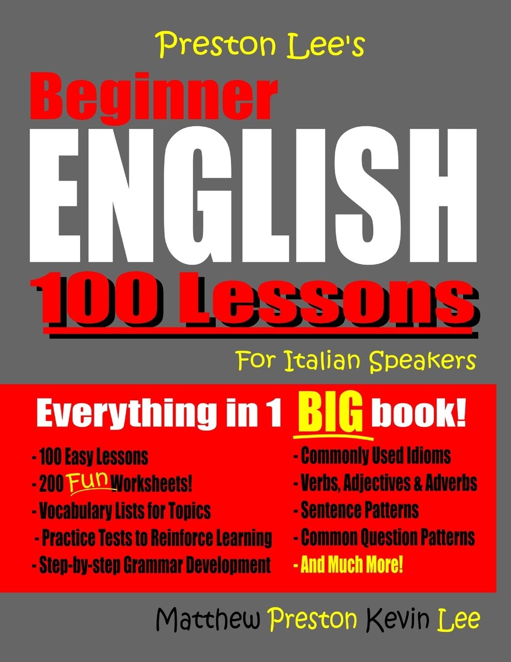 Preston Lee's Beginner English 100 Lessons For Italian Speakers