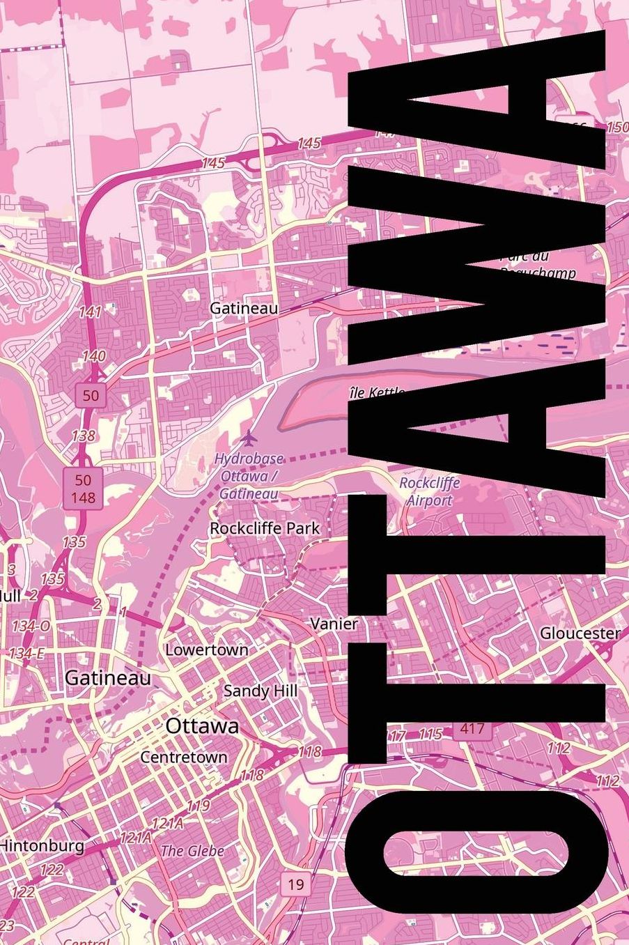 Ottawa: 6x9 blank lined journal