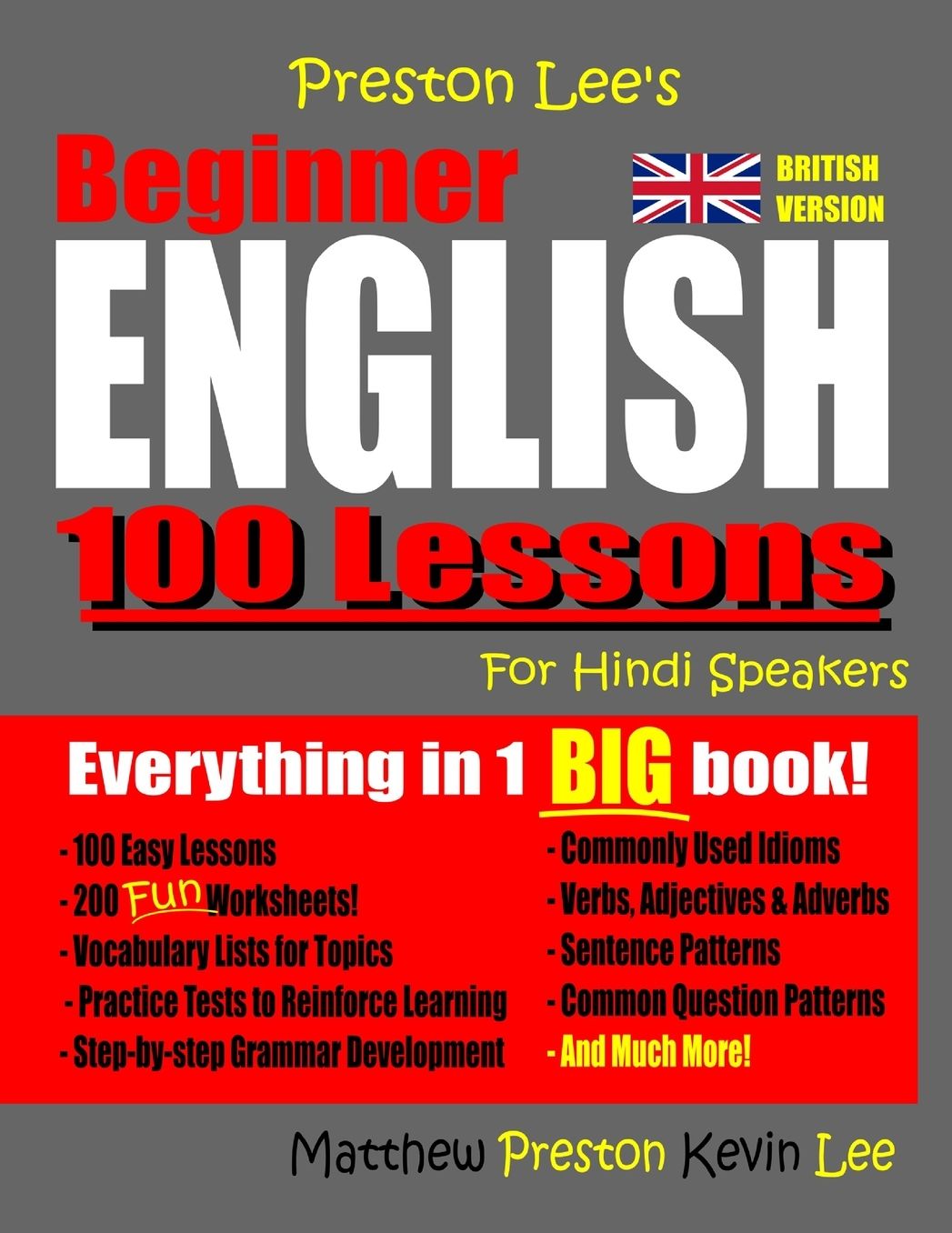 Preston Lee's Beginner English 100 Lessons For Hindi Speakers (British)