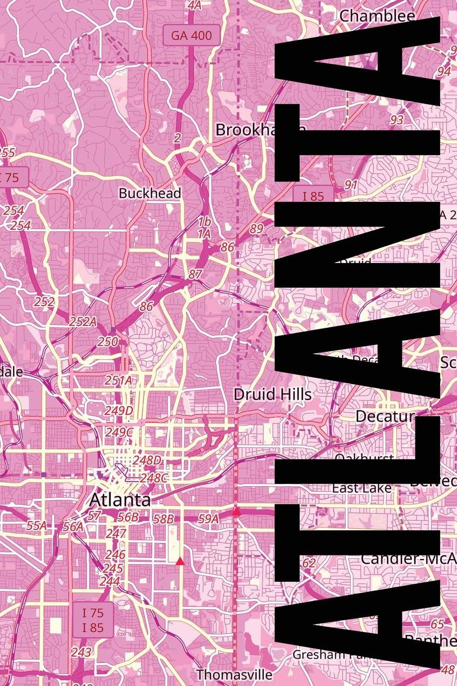 Atlanta: 6x9 blank journal