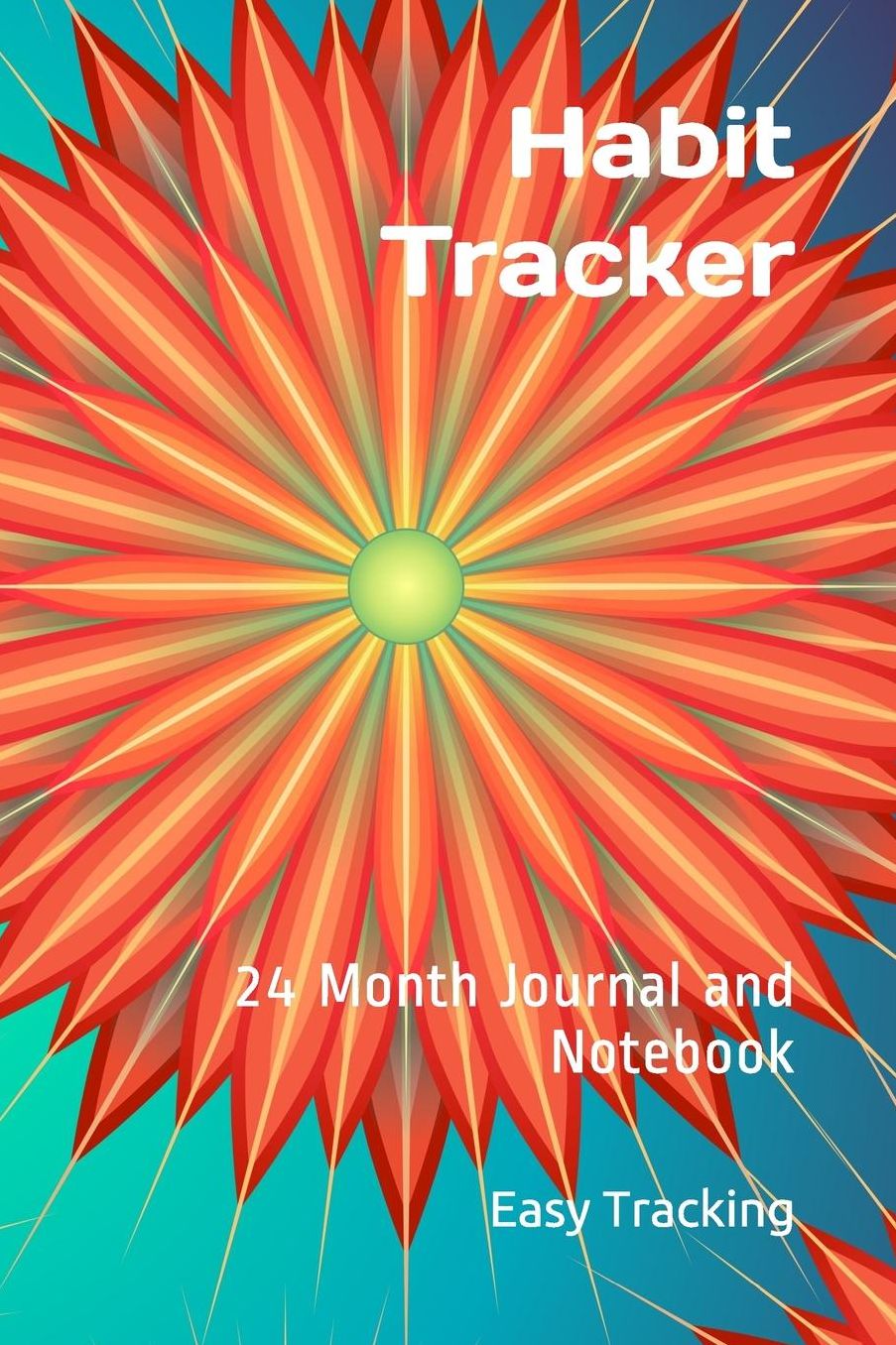 Habit Tracker: 24 Month Journal and Notebook