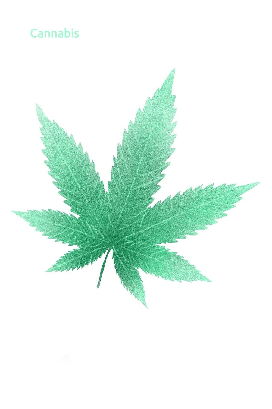 Cannabis: little Diary, Notebook, Soft Cover 6x9 with 100 lined Pages, Medical Therapy Logbook