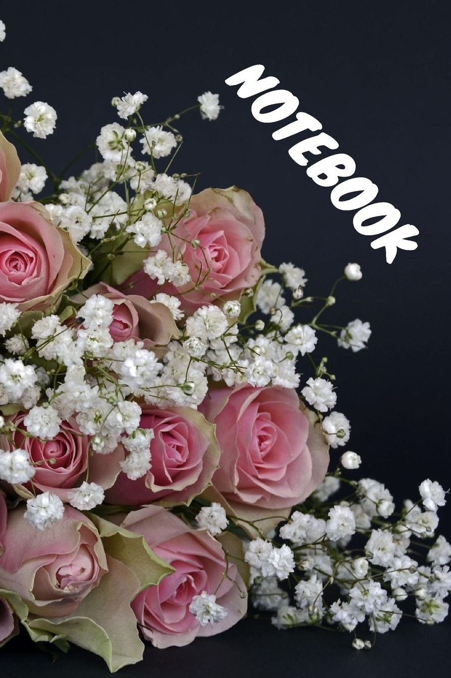 Notebook: Planner / Notebook / Journal / Diary - wide ruled paper - 120 pages - 6x9. Wonderful Rose Cover