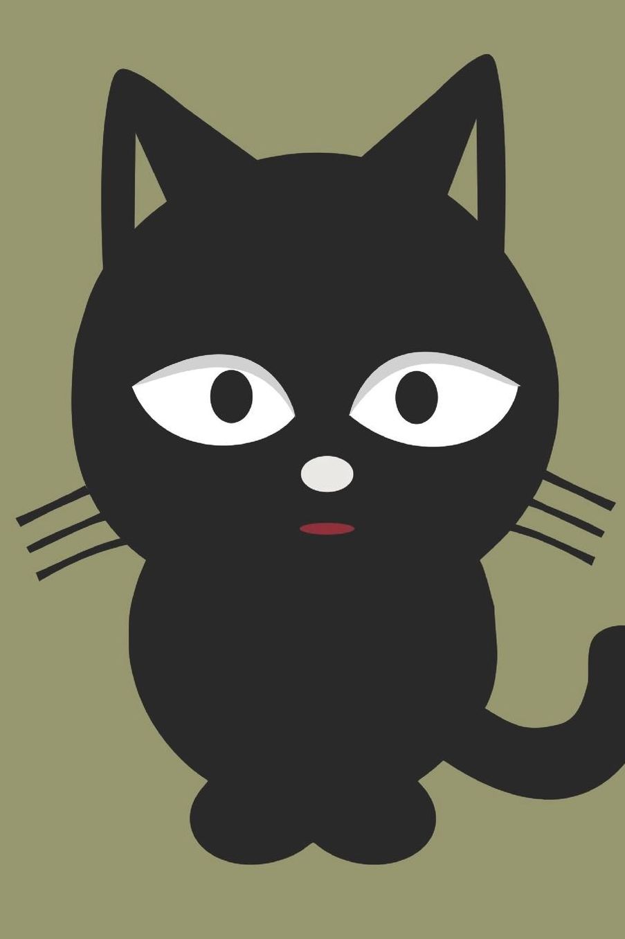 Cat Journal: Blank Lined Journal 6x9 110 Pages - gift for graduation, for adults, for entrepeneur, for women, for men