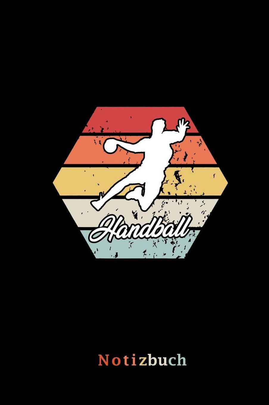 Handball Notizbuch: A5 Handball Kalender - Vintage Retro Handball Wochenplaner - Handballspieler & Handballspielerinnen Geschenk