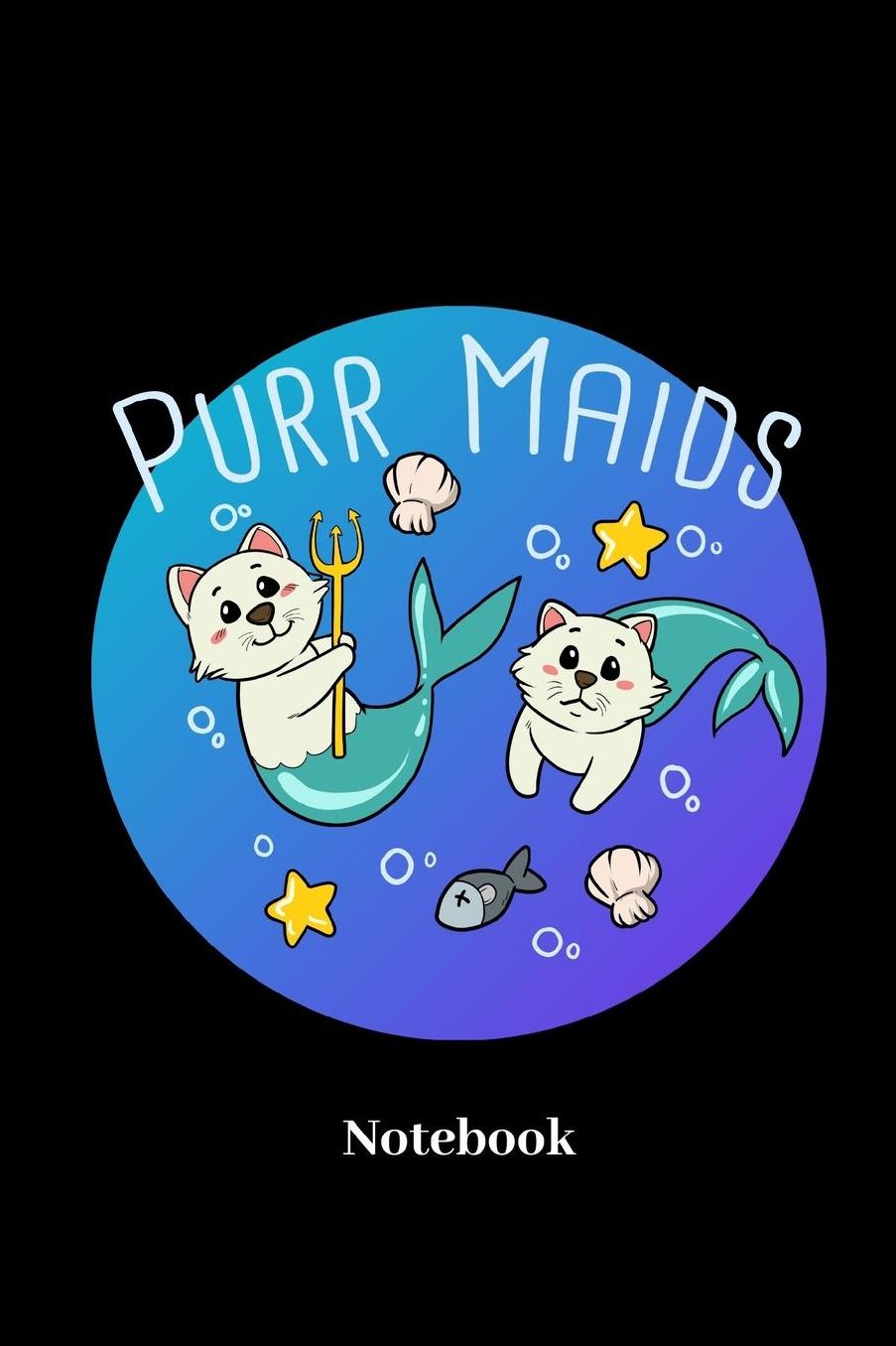 Purr Maids Notebook: DIN A5 Notizbuch 120 Punktraster Seiten fï¿½r Katze I Kï¿½tzchen I Mieze I Miezekatzen I Kater und Katzen Fans - Notizheft I Klatte I Taschenbuch I Geschenk