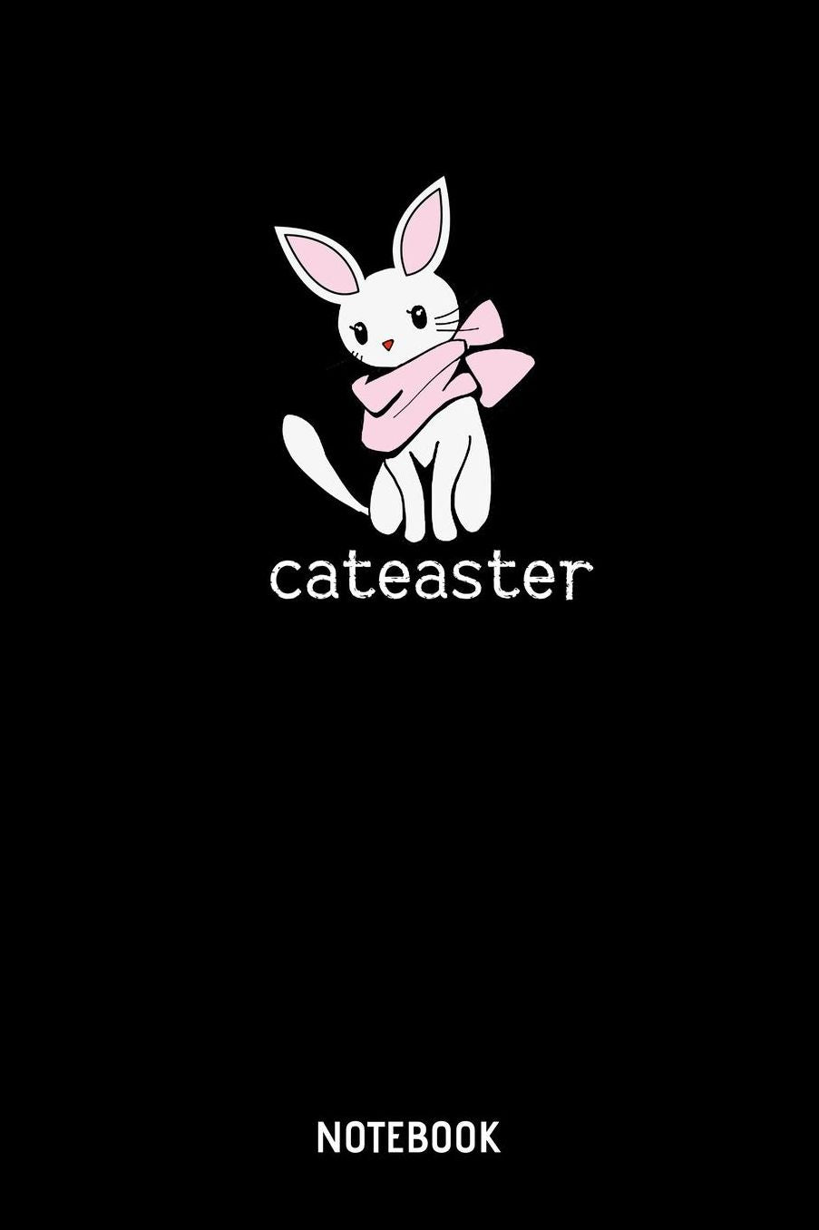 Cateaster Notebook: A5 (Handtaschenformat) Kariert Ostern Notizheft oder Katzen Journal - Katzenlady Tagebuch oder Sï¿½ï¿½es Geburtstag Buch als Notizbuch fï¿½r Mï¿½nner und Frauen