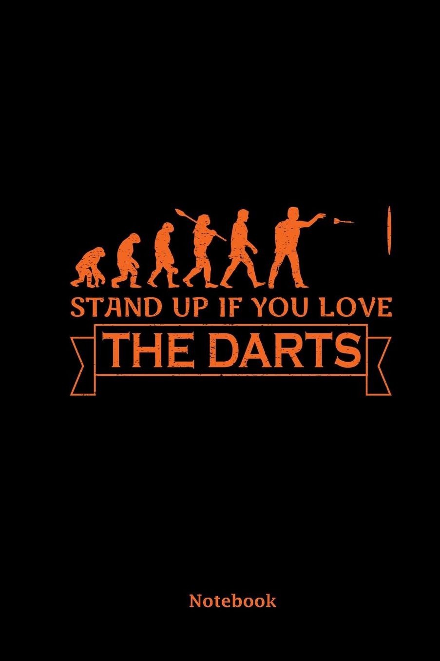 Darts Notebook: 6x9 Calender & Planner Darts Fan Gift Ides For Darts Player Log Note & Journal For Darts Lover