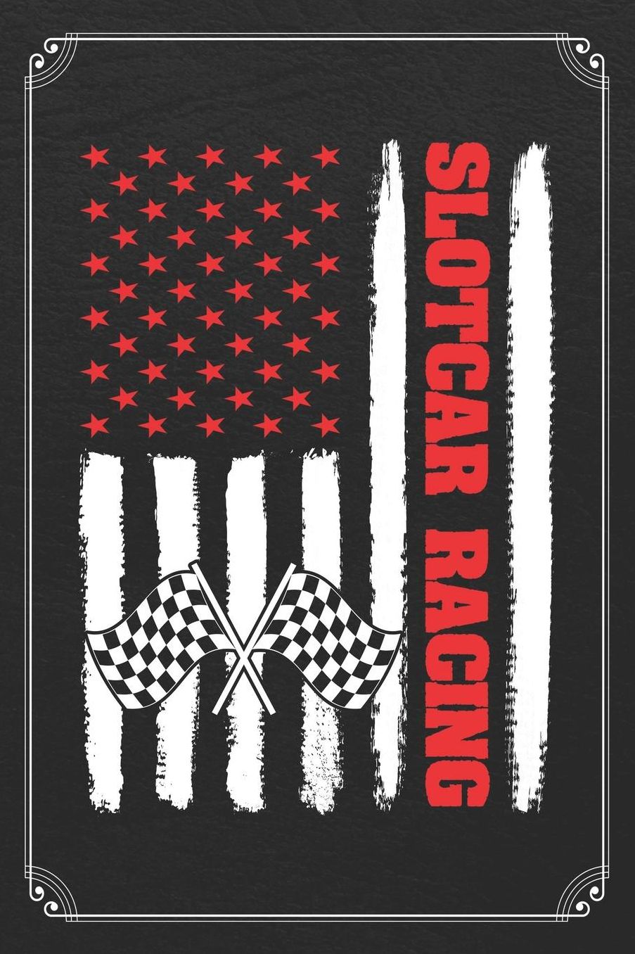 Slotcar Racing: Car Mechanic Racing Blank Lined Journal Notebook