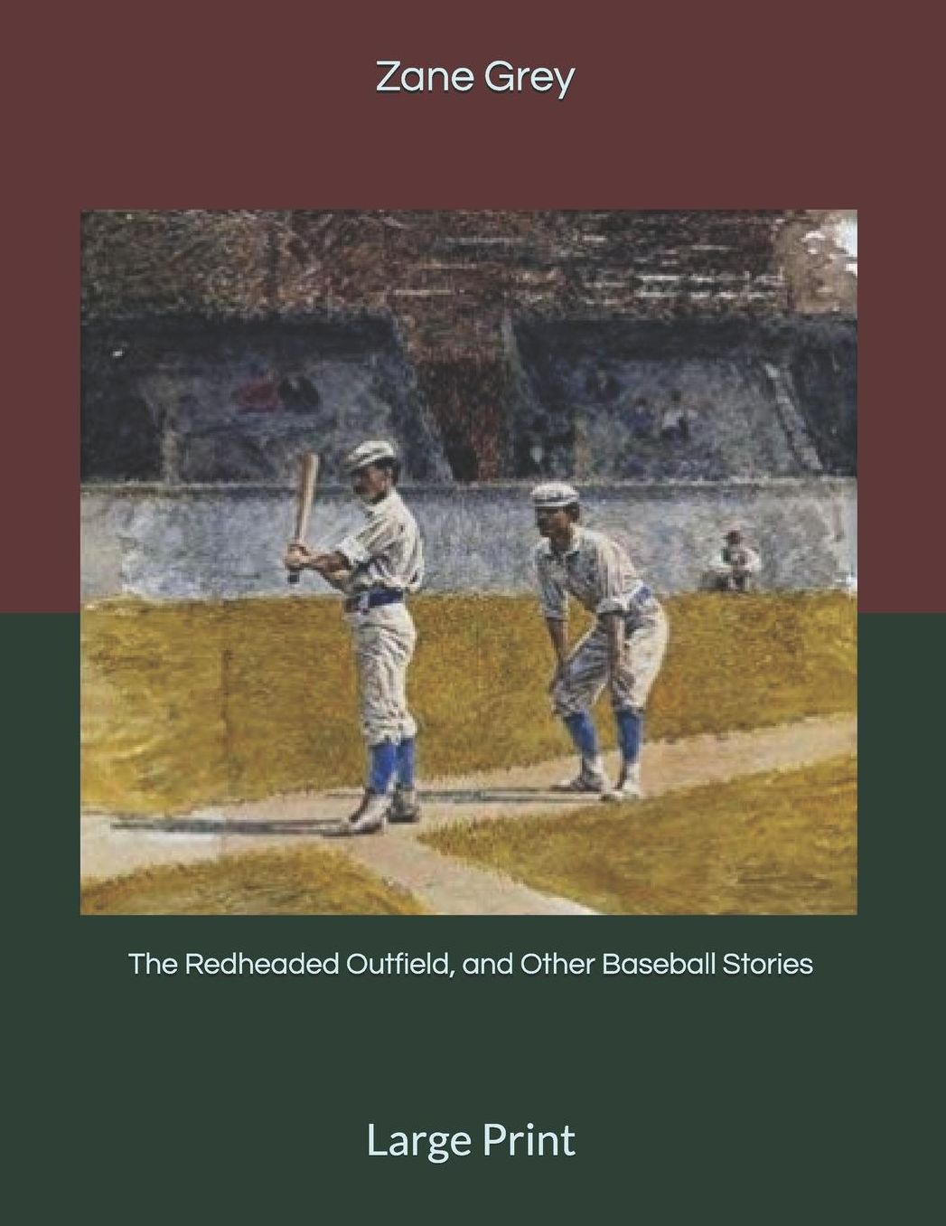 The Redheaded Outfield, and Other Baseball Stories: Large Print