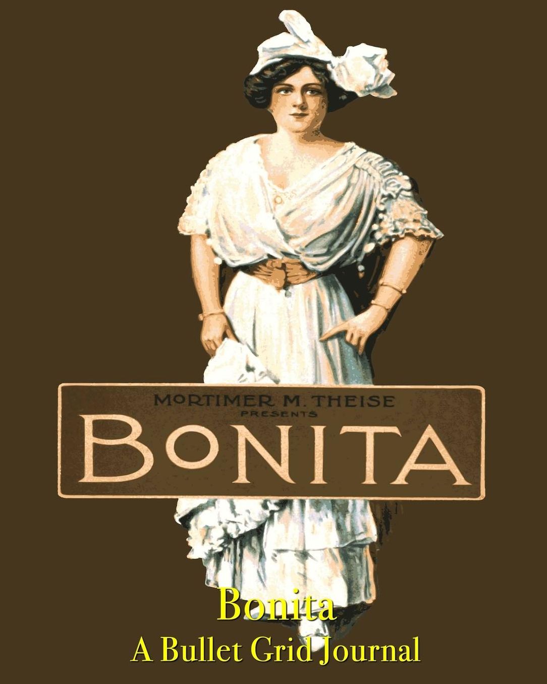 Bonita - A Bullet Grid Journal: 8X10 Dotted Bullet Grid Journal with 120 Blank Pages (Notebook)