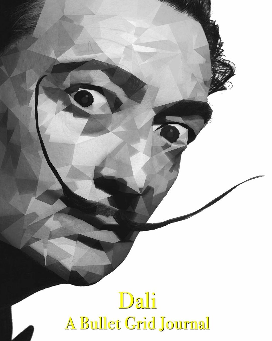 Dali - A Bullet Grid Journal: 8X10 Dotted Bullet Grid Journal with 120 Blank Pages (Notebook)