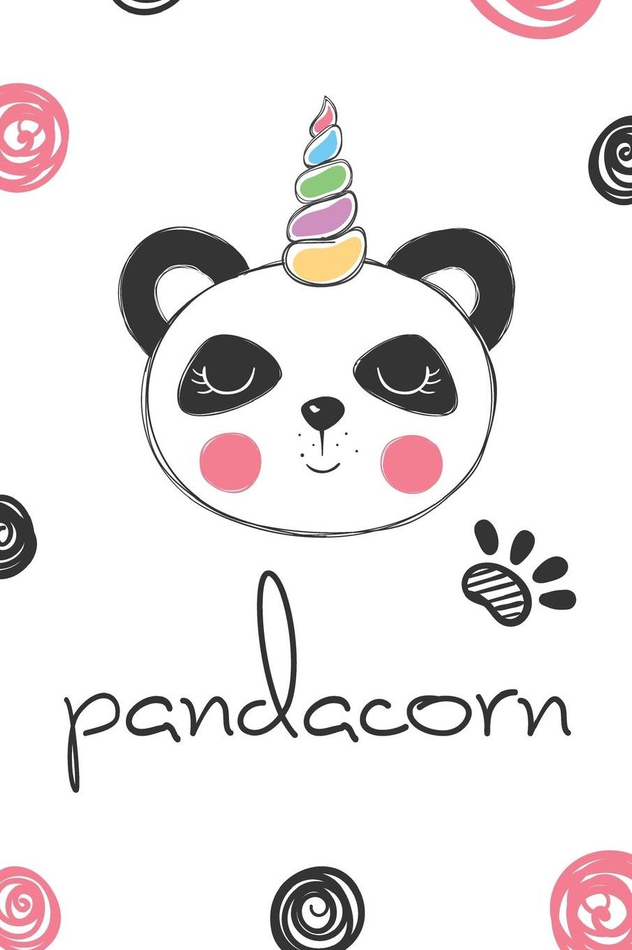 Pandacorn: Pandicorn, Cute Panda Unicorn, Blank Lined Journal, Blank Lined Writing Journals Notebooks For Girls or Boys, 6 x 9 lined 110 pages, For Women or Men