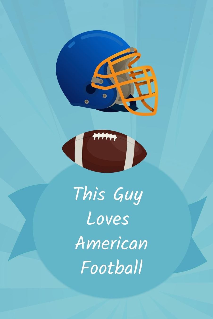 Thick Journal - Football Accessories for Boys Girls (119 Pages)