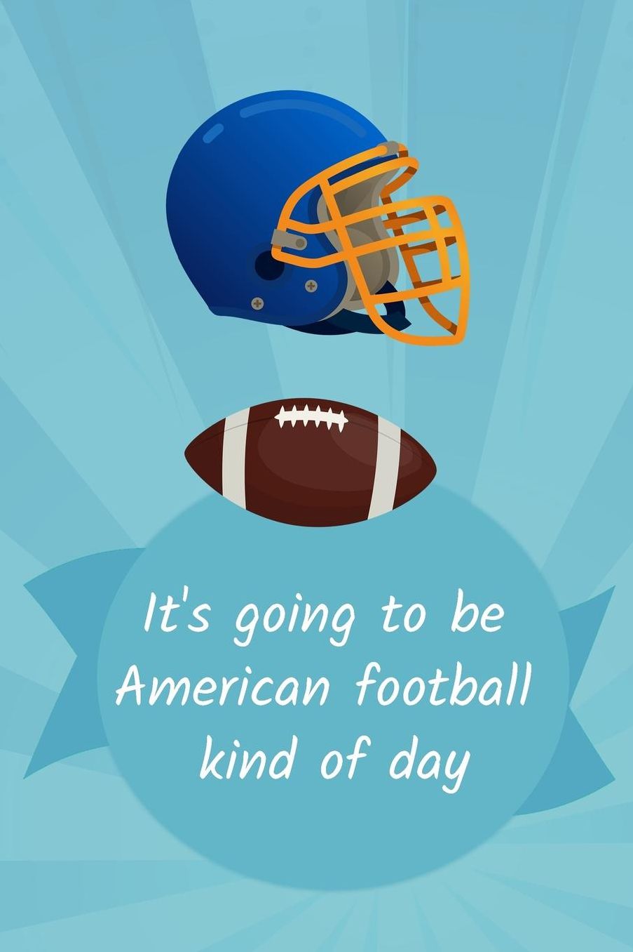 Thick Journal - Football Accessories for Boys Girls (119 Pages)