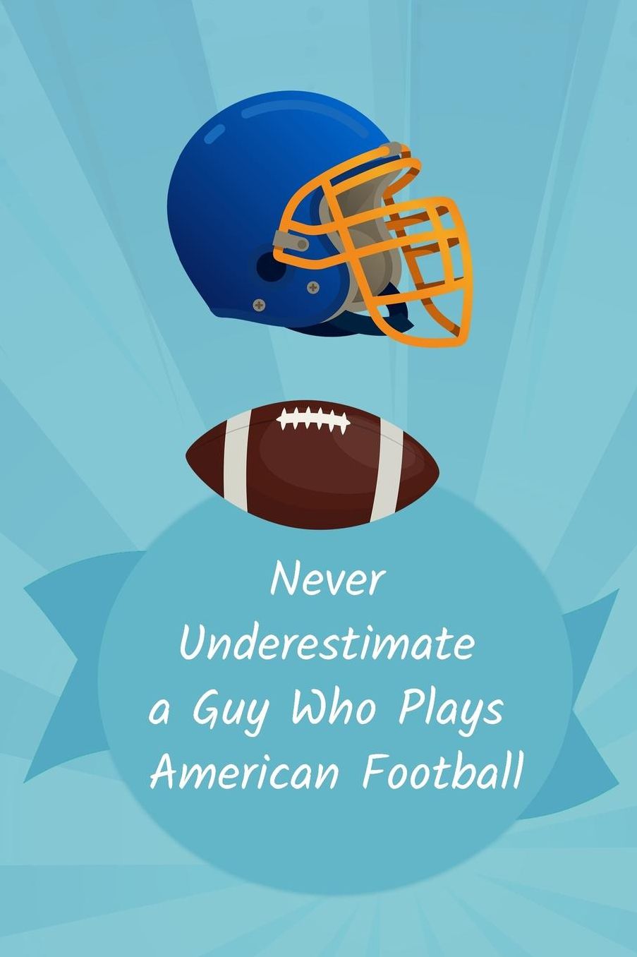 Thick Journal - Football Accessories for Boys Girls (119 Pages)