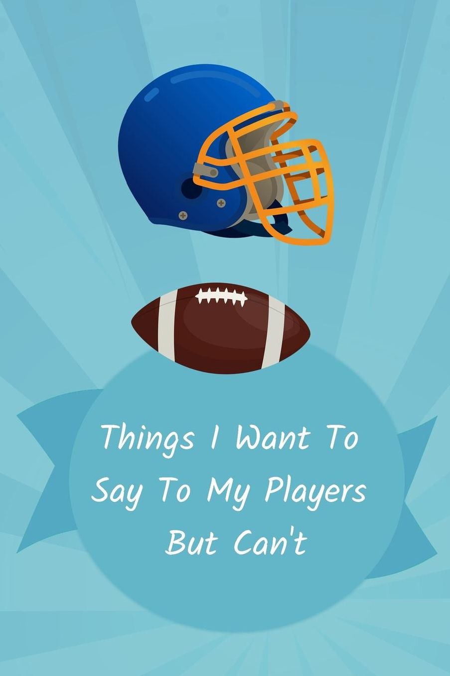 Thick Journal - Football Accessories for Boys Girls (119 Pages)