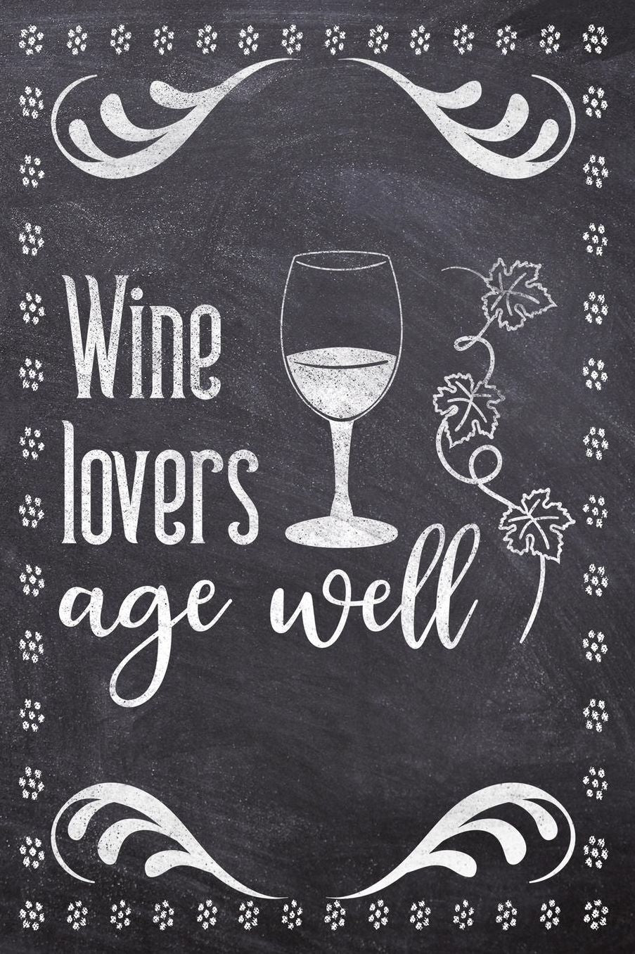 Wine Lovers Age Well: Wine Tasting Review/Score Handbook, Journal and Adult Coloring Book (3 Books in 1) - Compact Size 6x9 (124 Pages) Notebook for Journaling, Colouring, Writing Notes, Thoughts, Ideas, Reminders and More - Funny Saying Cover