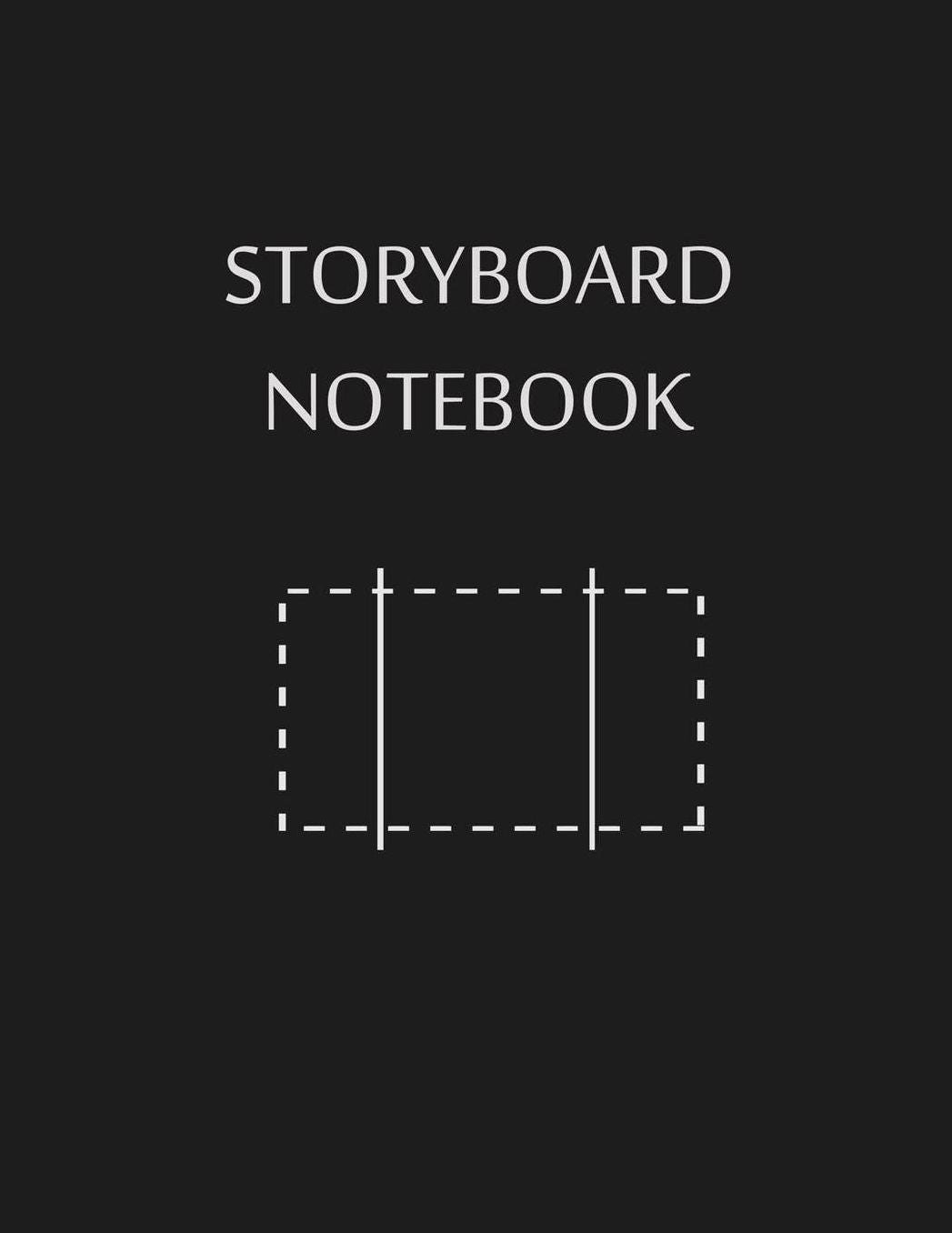 storyboard notebook: storyboard book for Storytelling & Layouts, 55 storyboard sheets (110 pages), film notebook and journal, journal for for filmmakers, advertisers, graphic designers...