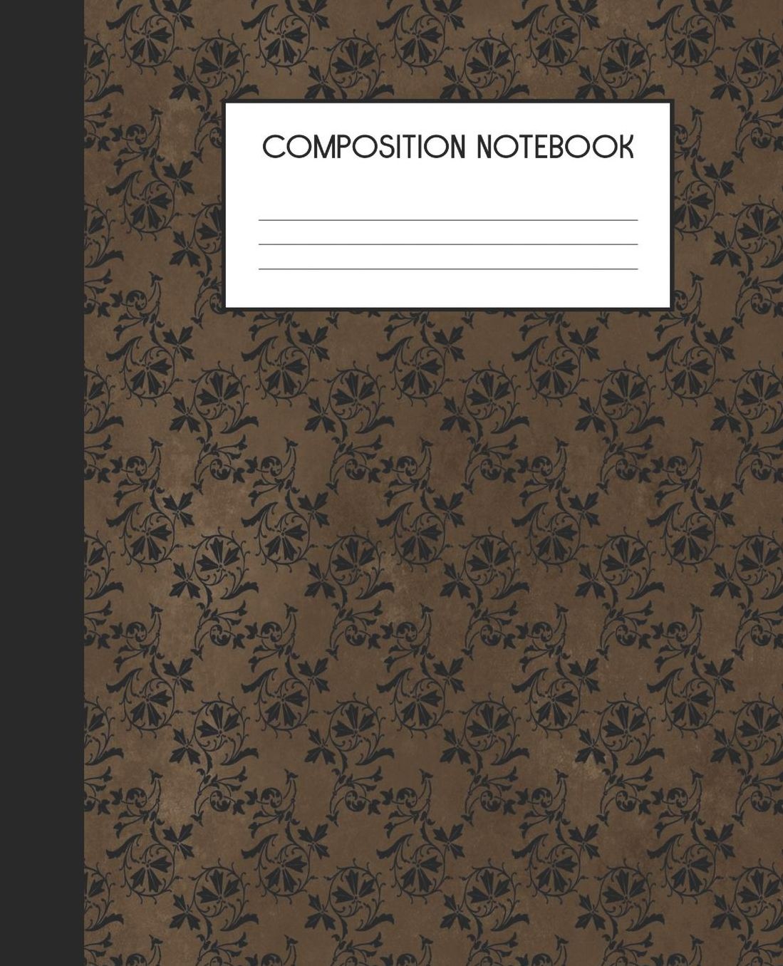 Composition Notebook: Wide Ruled Notebook Gothic Lined Journal 100 Pages 7.5 x 9.25 School Subject Book Notes Student Gift Kids Teenager Adult Teacher