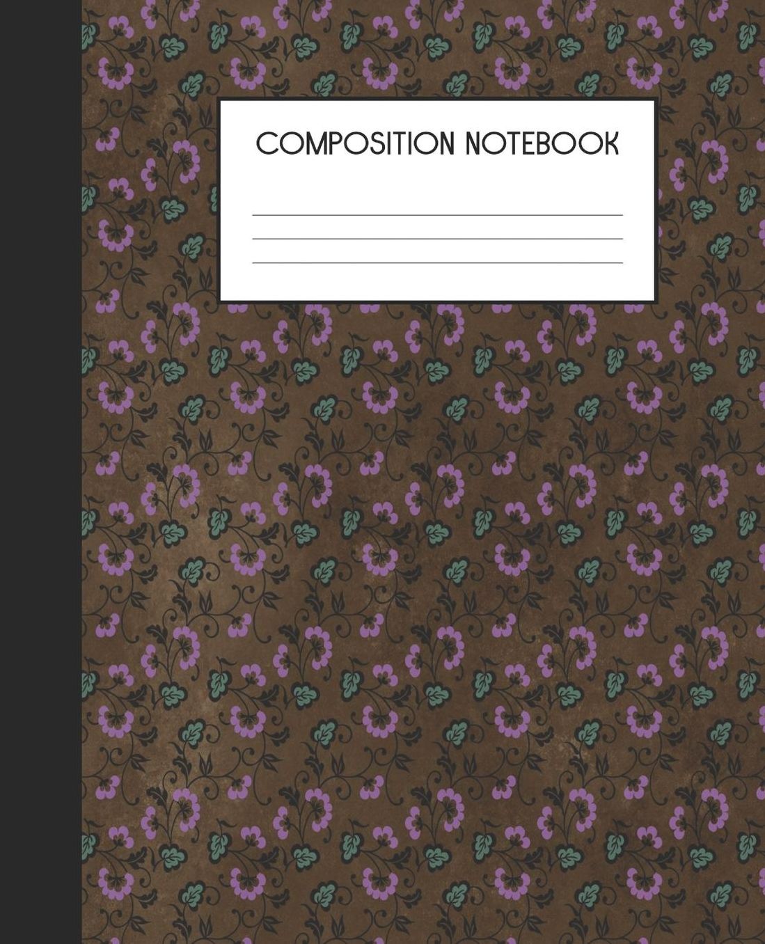 Composition Notebook: Wide Ruled Notebook Gothic Lined Journal 100 Pages 7.5 x 9.25 School Subject Book Notes Student Gift Kids Teenager Adult Teacher