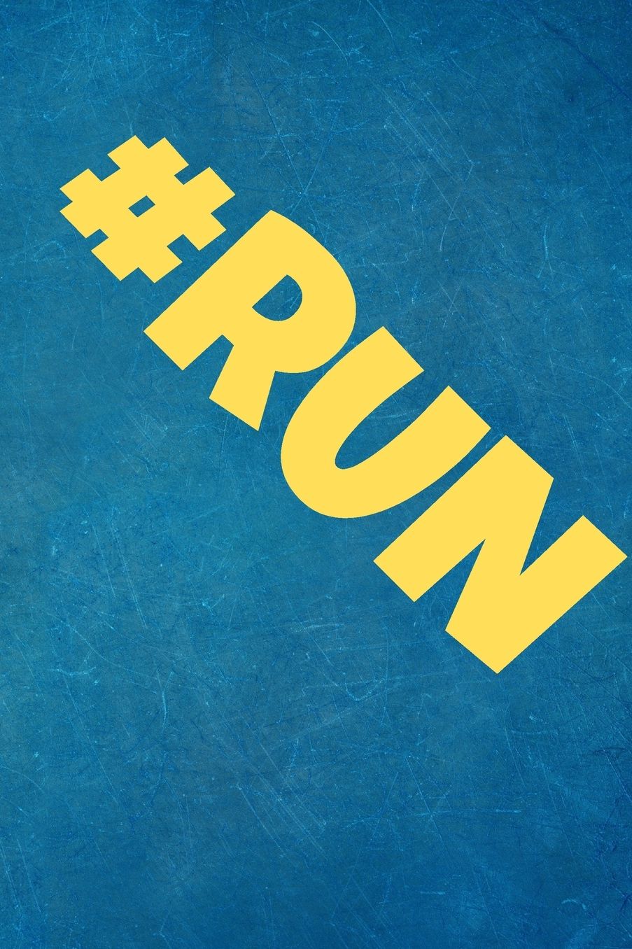 #Run: Runner Journal & Running Run Notebook - Sport Motivational Quotes Diary To Write In (110 Pages, 6 x 9 in) Gift For Runners, Athletes, Kids, Coach, Woman
