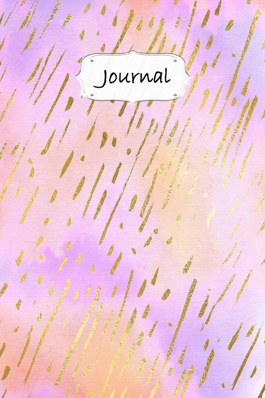 Journal: Pastel Dot Grid Softcover Notebook Minimalist Planner Pink Peach #4